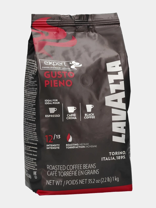 Кофе в зернах Lavazza Gusto Pieno, 1 кг - 