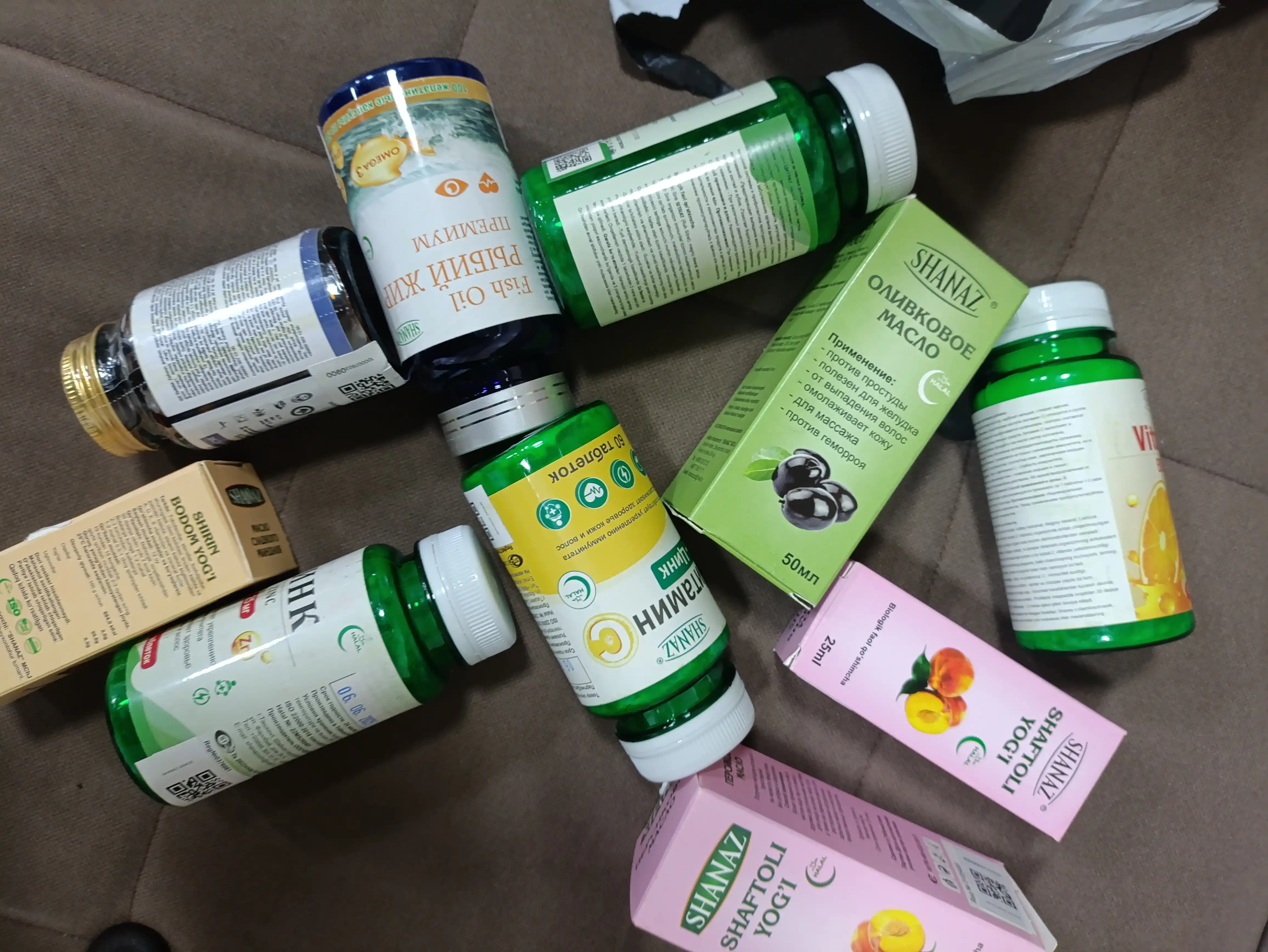 Baliq yog‘i, 500 mg, 100 kapsula, Omega-3 manbai