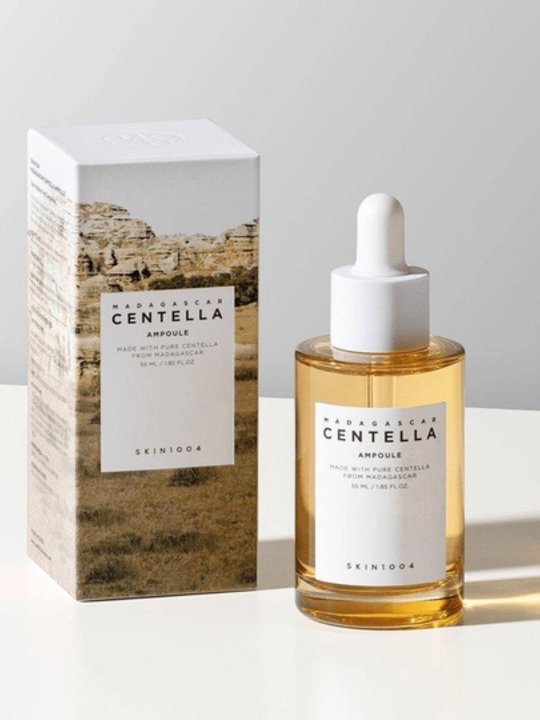 Centella Ampoule 55 ml, sezgir va muammoli yuz uchun eng yaxshi yechim ampula