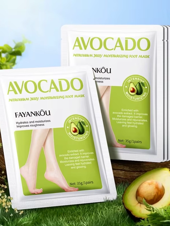 FAYANKOU avokado ekstrakti bilan oyoq uchun niqob, namlovchi va tiklovchi - 