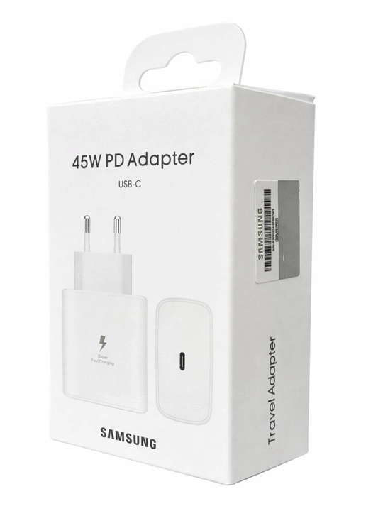 Samsung 45W PD Быстрое зарядное устройство + кабель USB-C to USB-C 3A