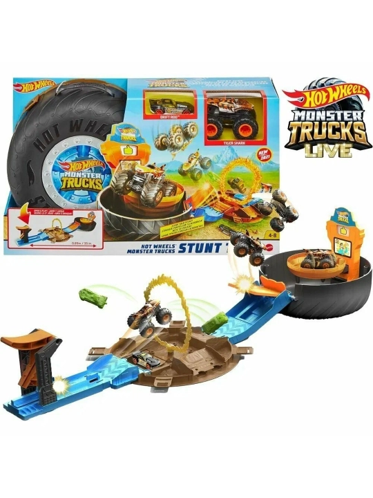 Hot Wheels Monster Trucks tryuk-shinali o‘yin paketi