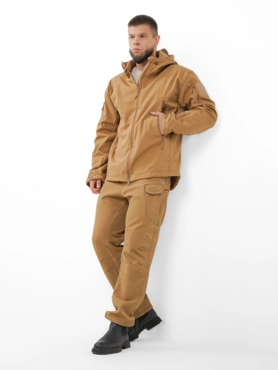 Softshell 5.11 taktik to‘plami - kurtka va shim, qishki, namlikdan himoyalovchi