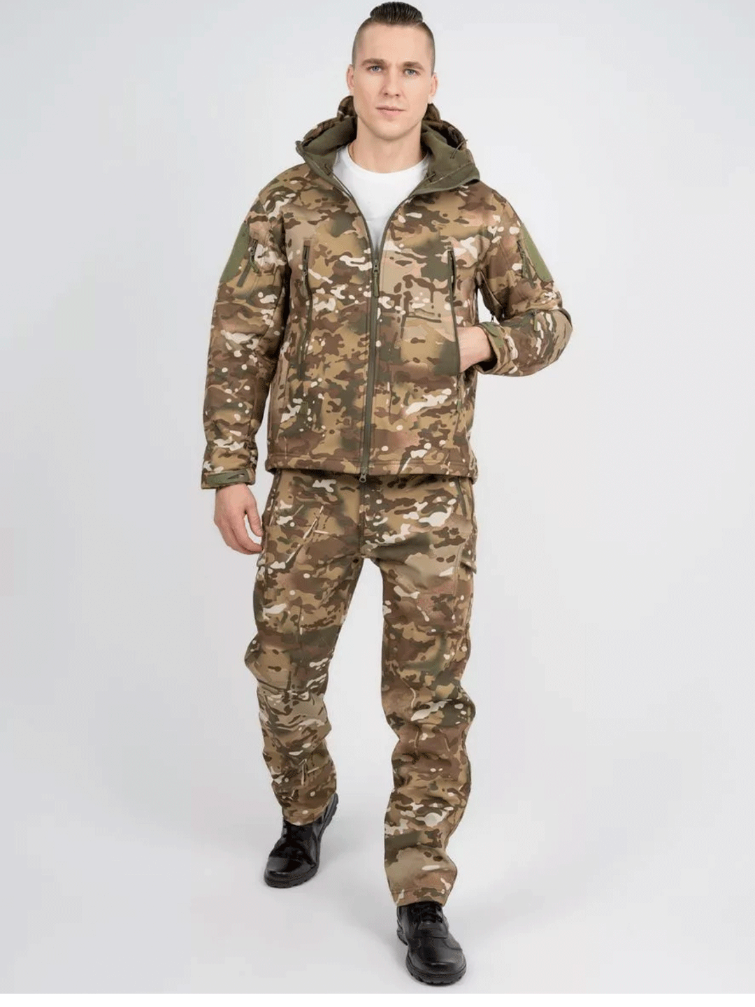 Softshell 5.11 taktik to‘plami - kurtka va shim, qishki, namlikdan himoyalovchi