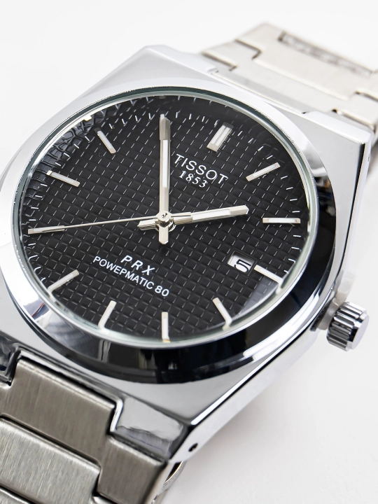Tissot PRX Powermatic 80  erkaklar soati, po‘lat brasletli
