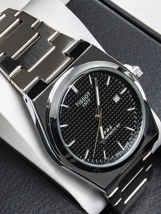 Tissot PRX Powermatic 80  erkaklar soati, po‘lat brasletli