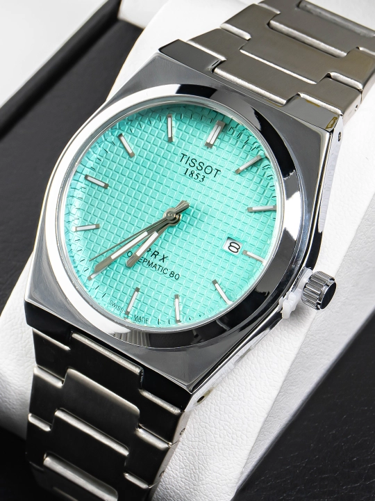 Tissot PRX Powermatic 80  erkaklar soati, po‘lat brasletli