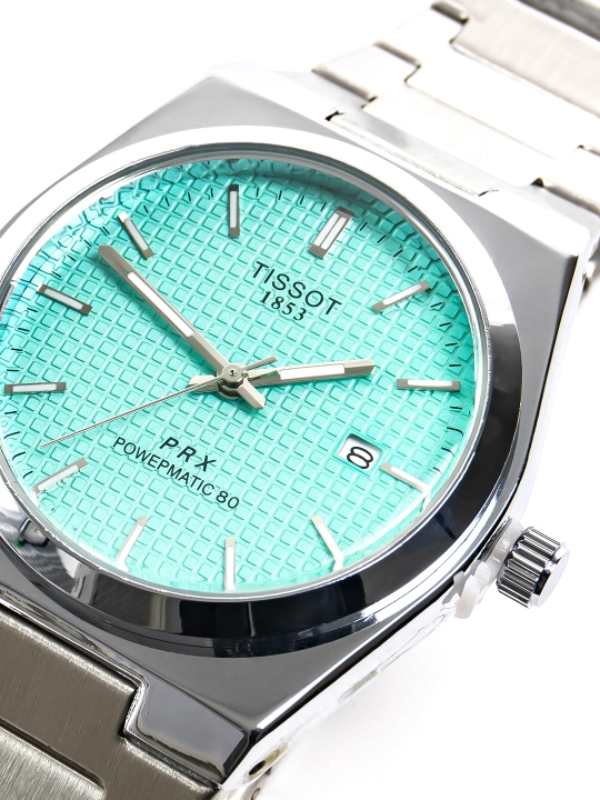 Tissot PRX Powermatic 80  erkaklar soati, po‘lat brasletli