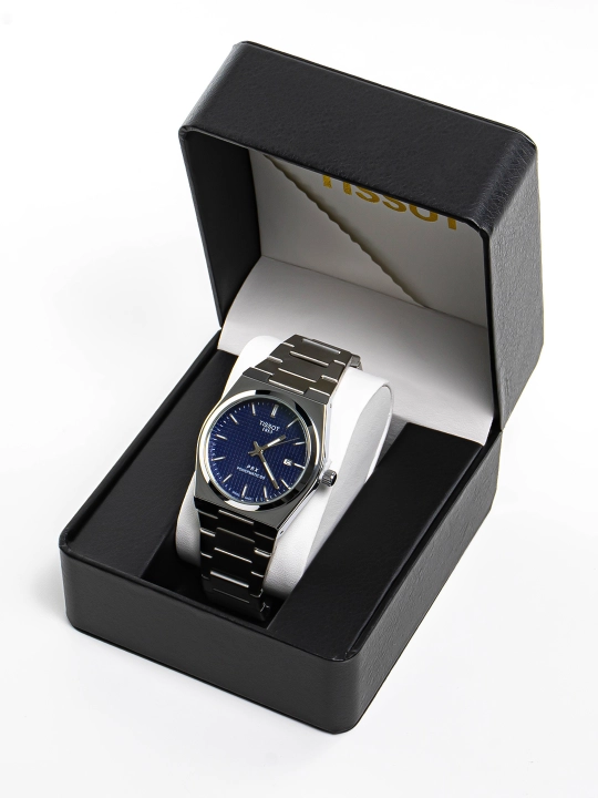 Мужские часы Tissot PRX Powermatic 80 стальной браслет - 