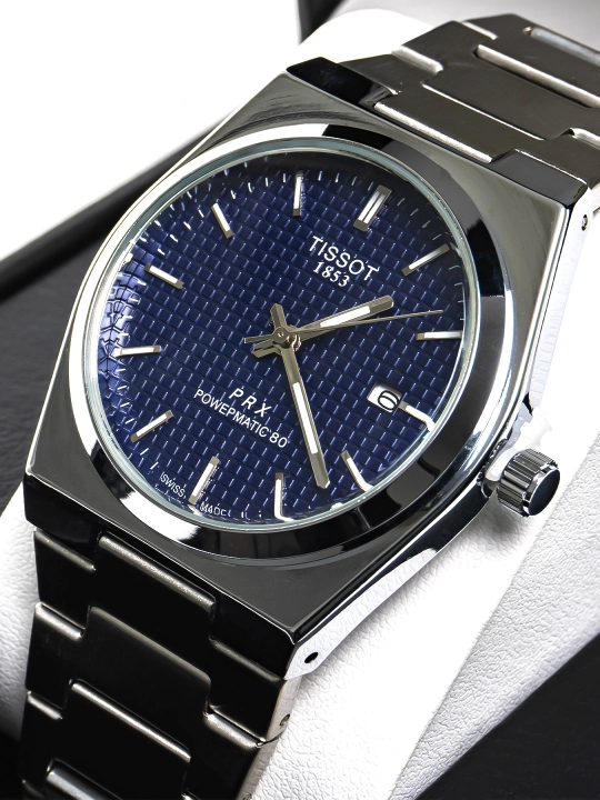 Tissot PRX Powermatic 80  erkaklar soati, po‘lat brasletli
