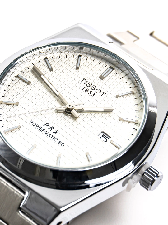 Tissot PRX Powermatic 80  erkaklar soati, po‘lat brasletli
