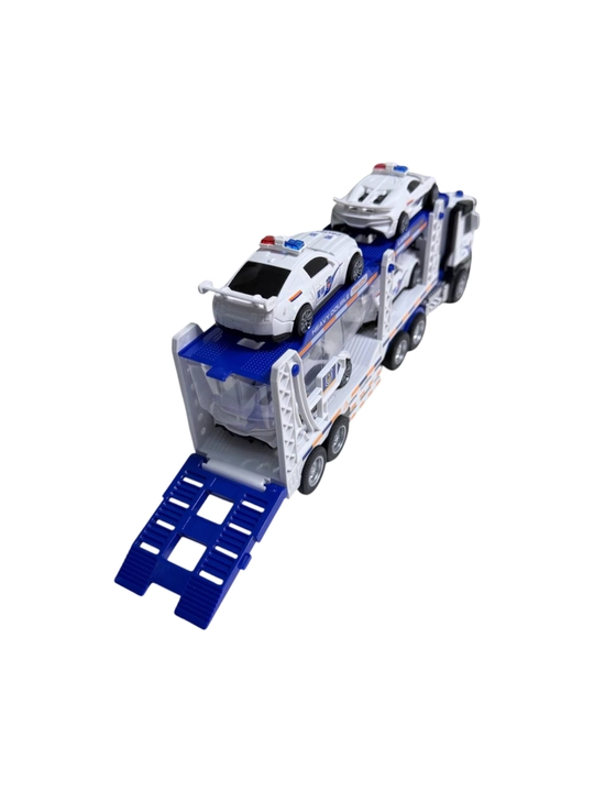 Игрушечный автовоз серии Alloy Transport Car с 4 машинками