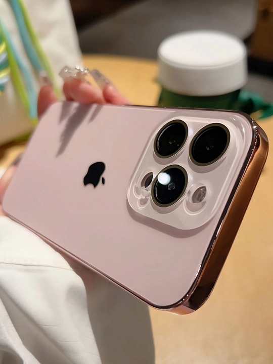Chexol iPhone 11, 12, 13, 14, 15, 16 Pro Max uchun, kamera himoyali g'ilof
