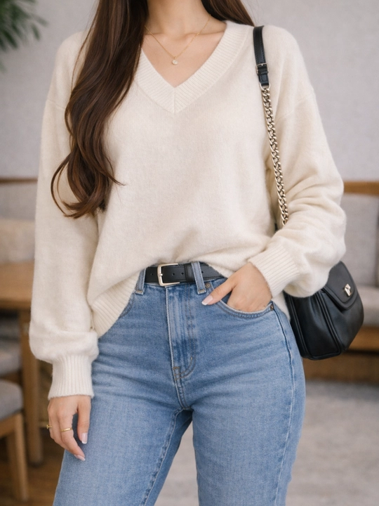 Ayollar sviteri, S-2XL gacha mos - 