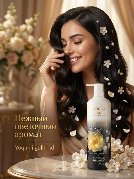 Doctor Fresh Professional shampuni, barcha turdagi sochlar uchun, 1100 ml