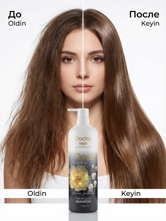 Doctor Fresh Professional shampuni, barcha turdagi sochlar uchun, 1100 ml