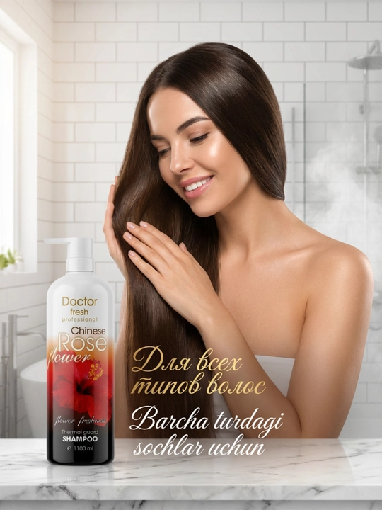 Шампунь Doctor Fresh Professional, для всех типов волос, 1100 мл
