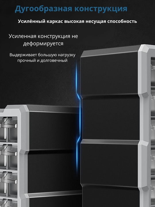 Органайзер для строительных материалов 4/12/12/большой18/22/39 ячеек HYUNDAI