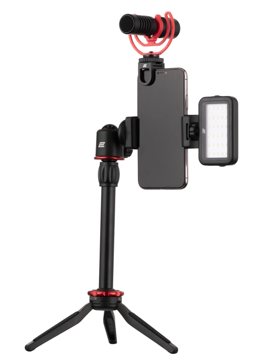 Микрофон с триподом для мобильных устройств 2E MM011 Vlog KIT, 3.5mm (2E-MM011) - 