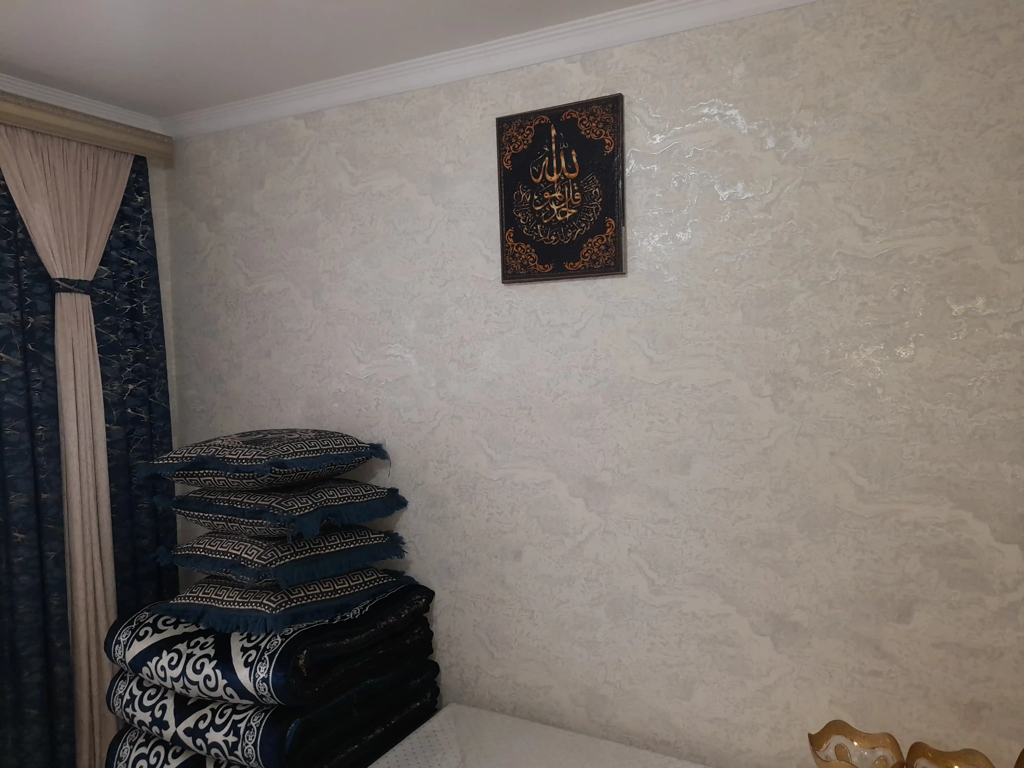 Skystore "Islom"  olmos mozaikasi, ramka ostidagi mato, 40x50, sovg‘a uchun aksessuarlar