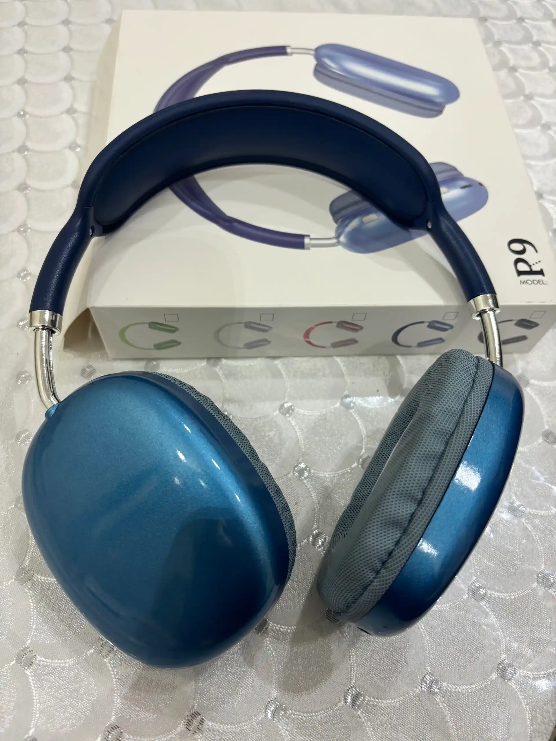P9 Max simsiz naushnik, Bluetooth quloqchin, mikrofonli TWS earbuds, A pods , stereo audio