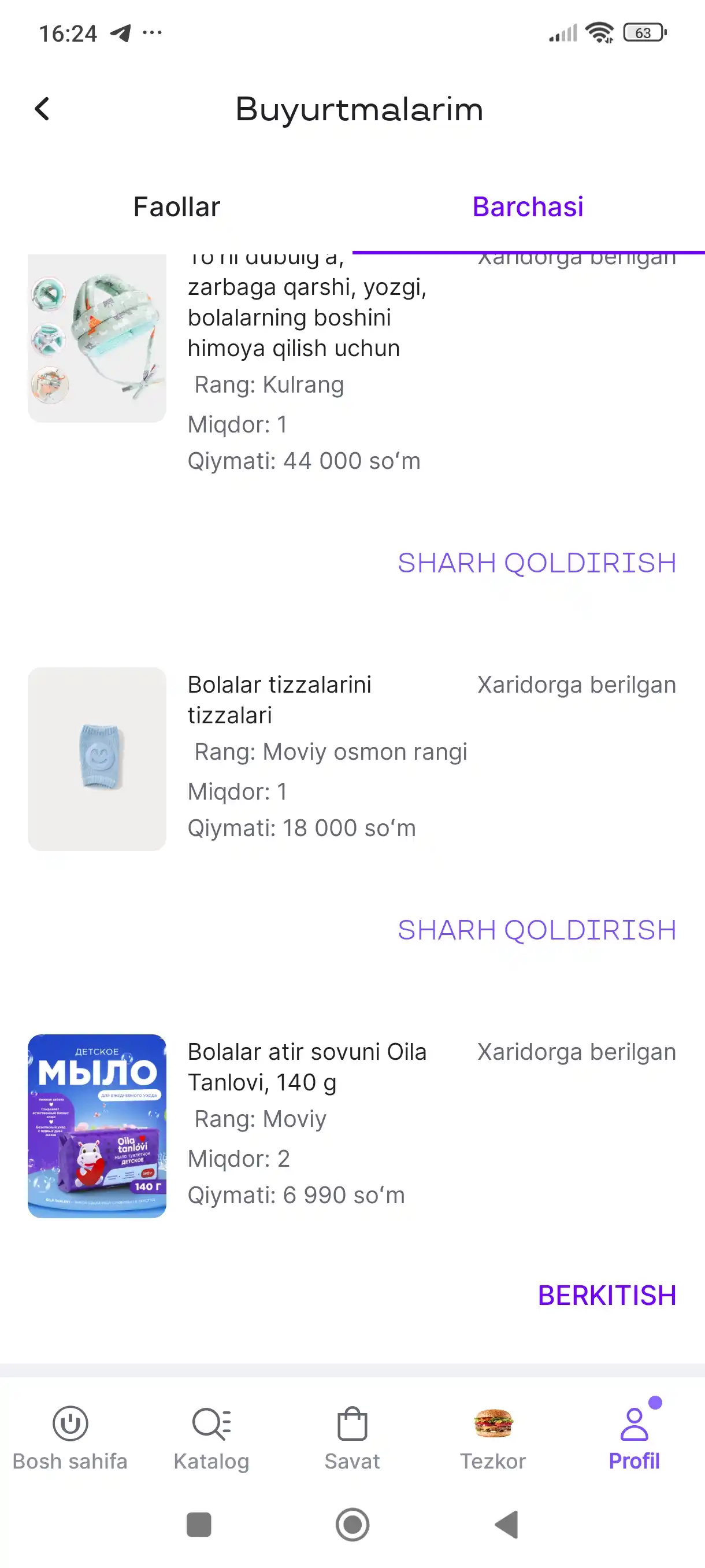 Bolalar tizzalarini tizzalari