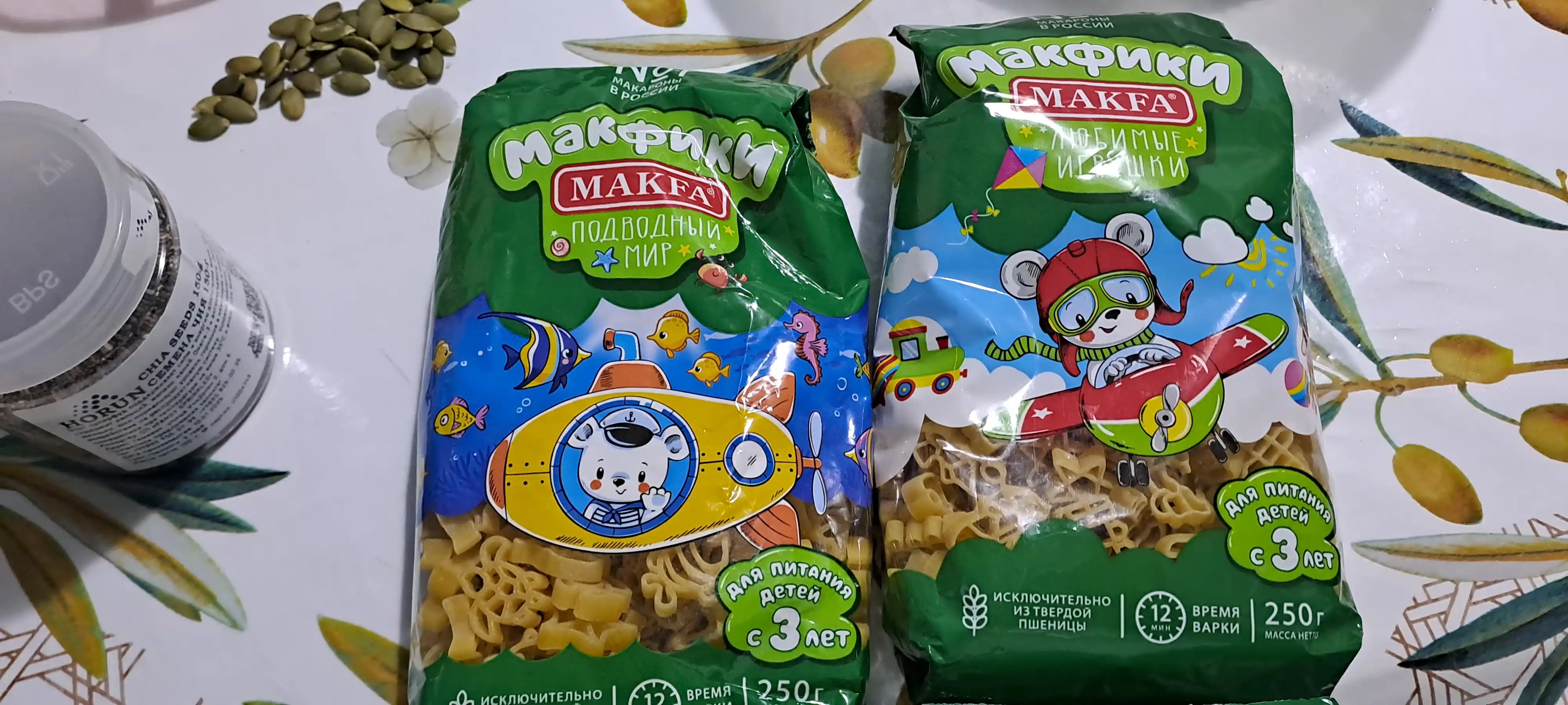 Макароны Макфики Любимые игрушки Makfa, 250 g