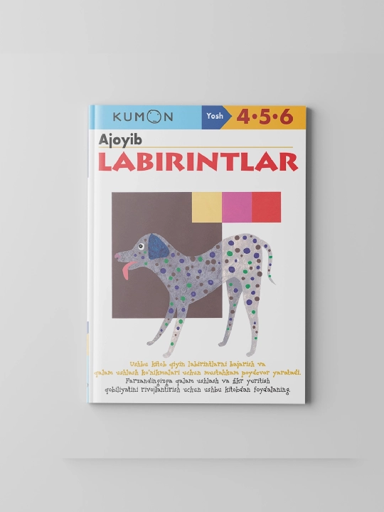 Kumon: Ajoyib labirintlar (4-5-6 yoshli bolalar uchun), Ta'lim kitoblari - 