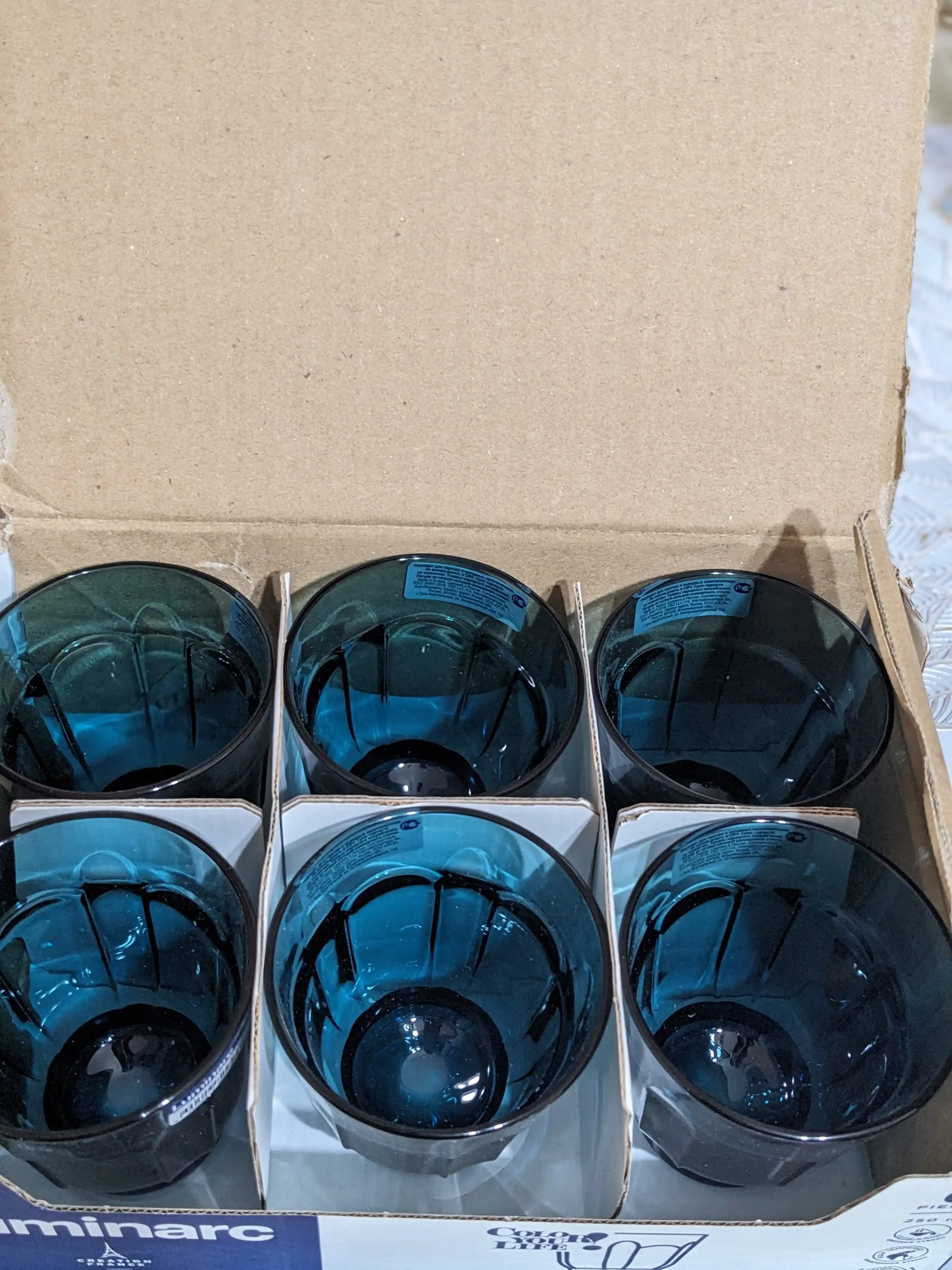 Luminarc "Roman" stakanlar to'plami, 250 ml, 6 dona