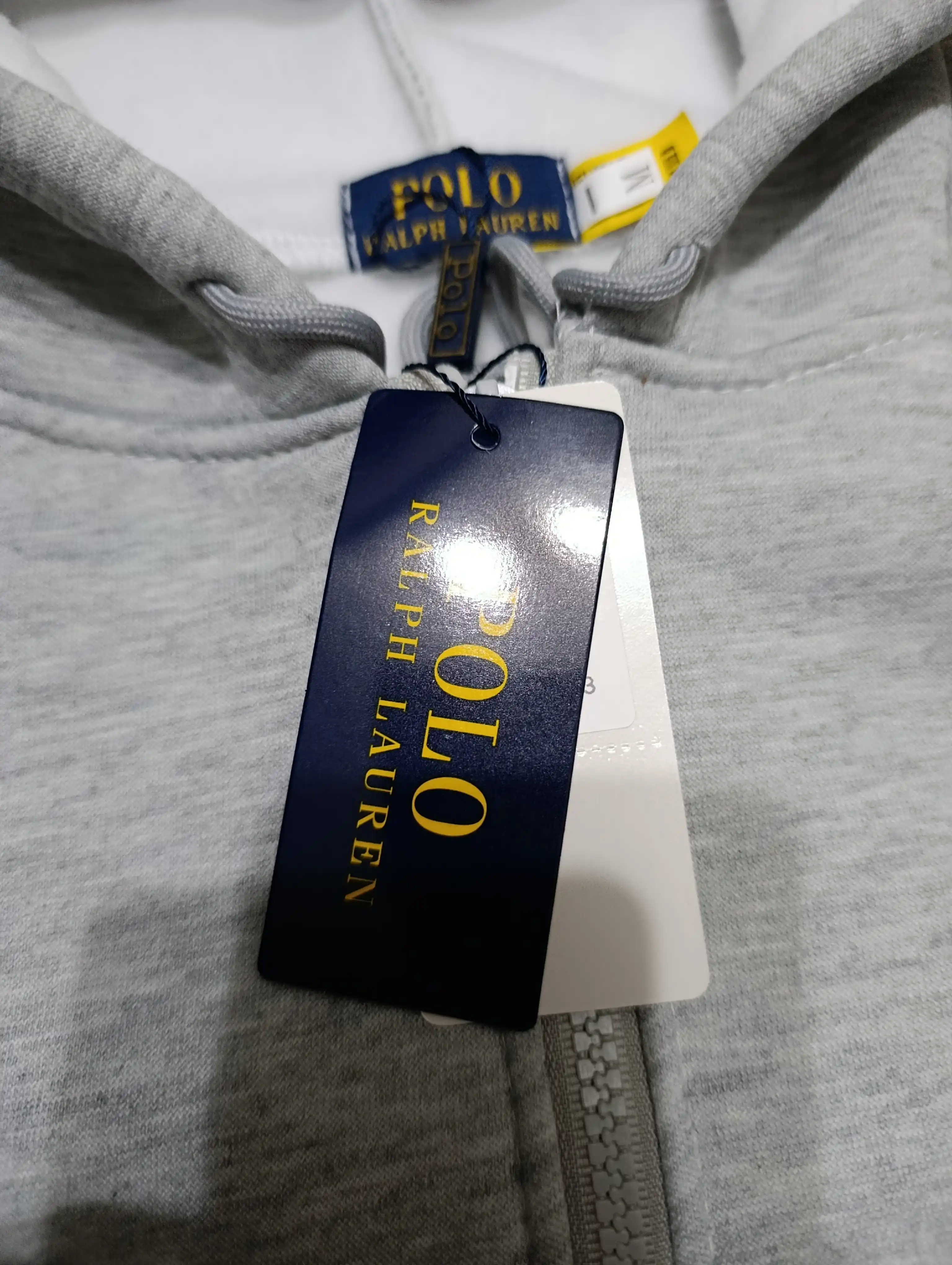 Erkaklar va ayollar uchun Ralph Lauren, kapyushonli va molniyali xudi, zip, kurtka, S–3XL