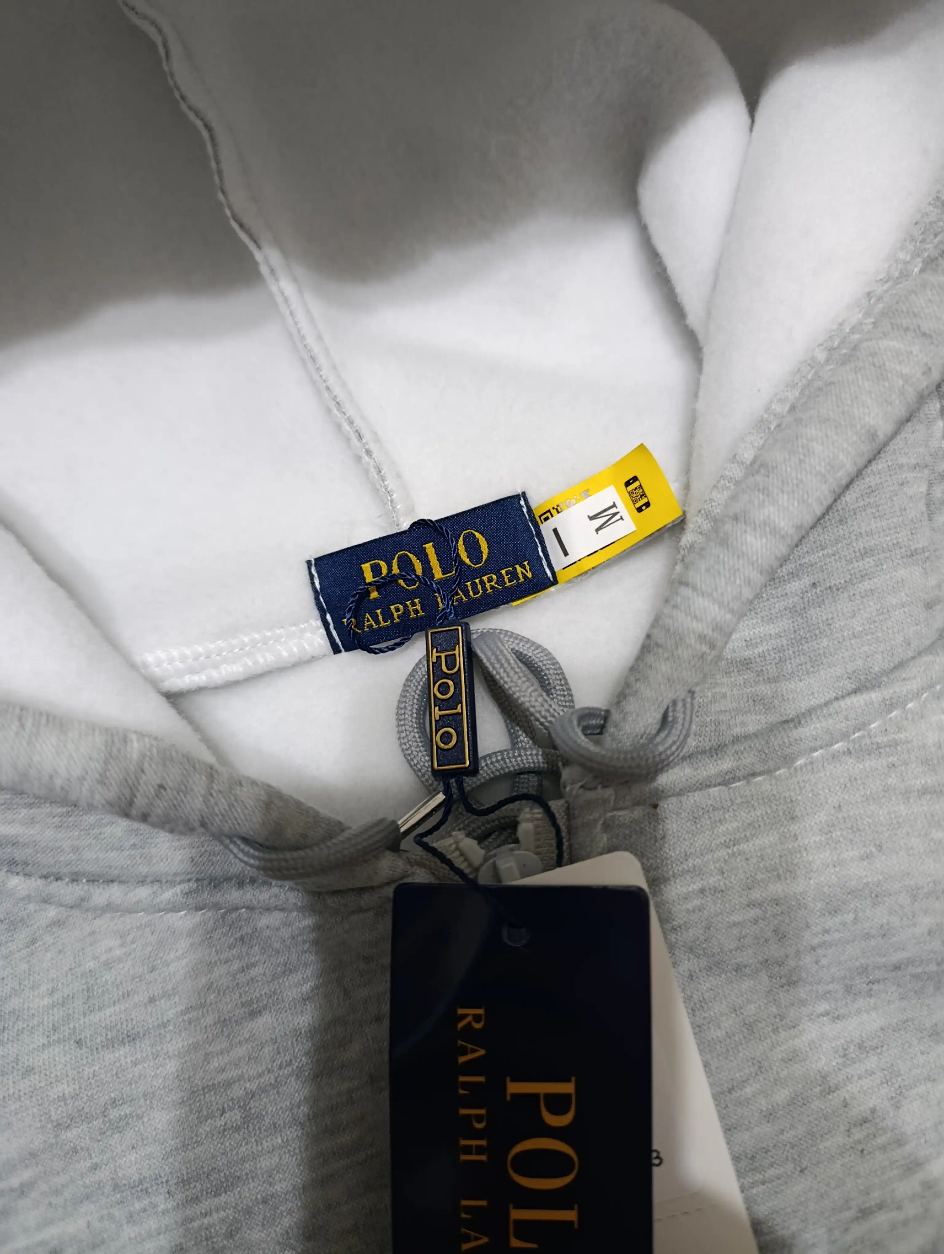 Erkaklar va ayollar uchun Ralph Lauren, kapyushonli va molniyali xudi, zip, kurtka, S–3XL