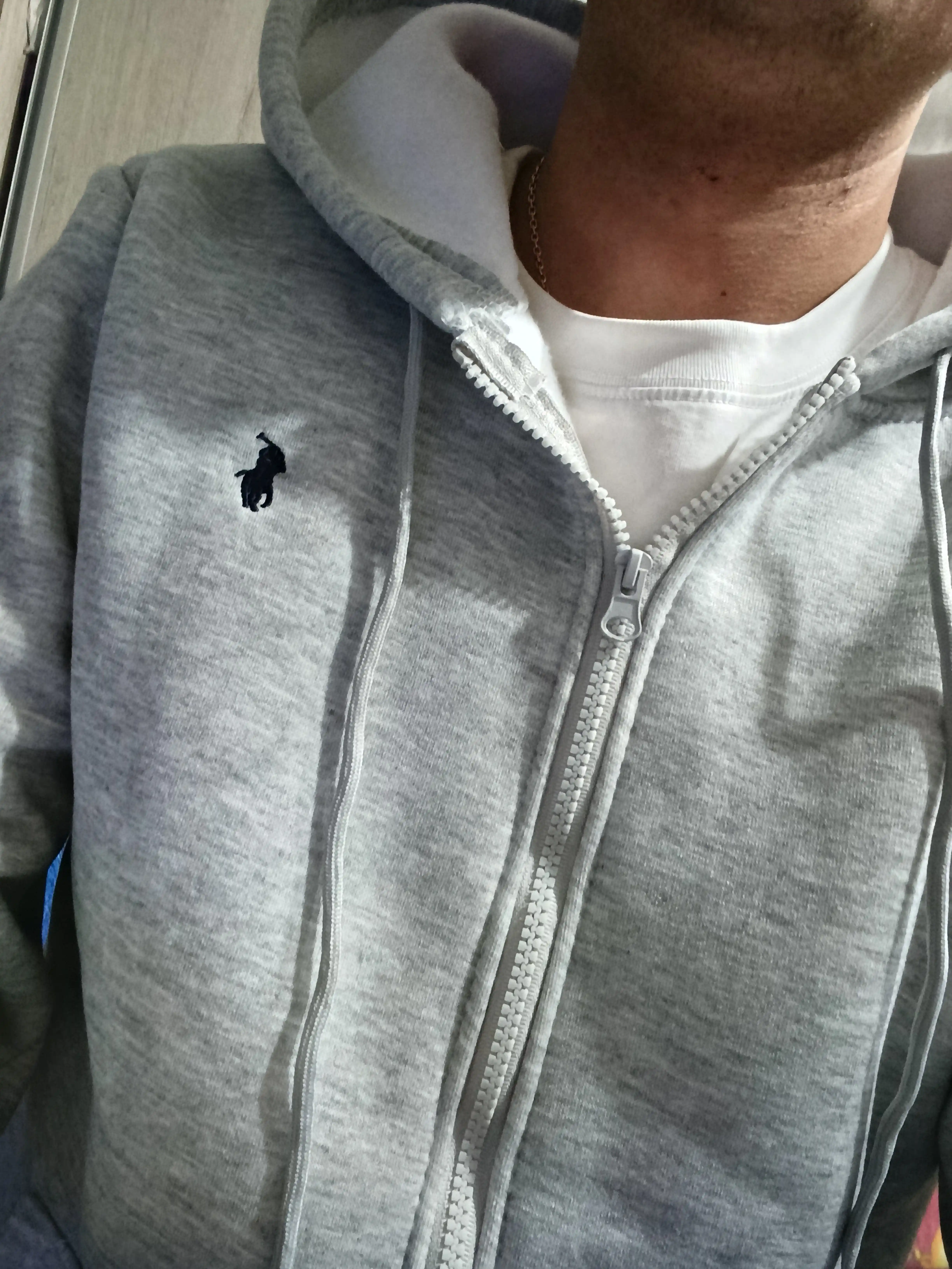 Erkaklar va ayollar uchun Ralph Lauren, kapyushonli va molniyali xudi, zip, kurtka, S–3XL