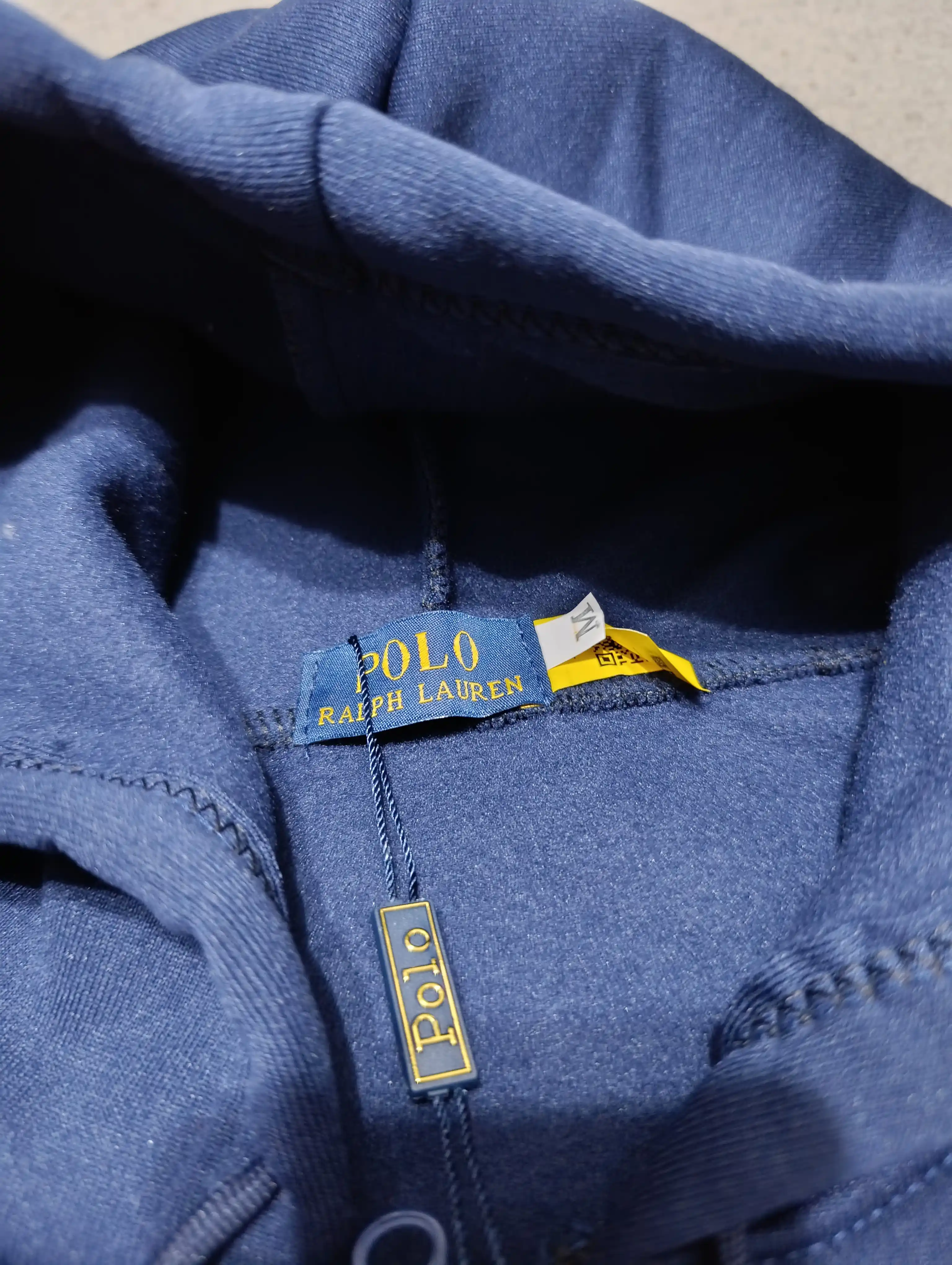 Erkaklar va ayollar uchun Ralph Lauren, kapyushonli va molniyali xudi, zip, kurtka, S–3XL