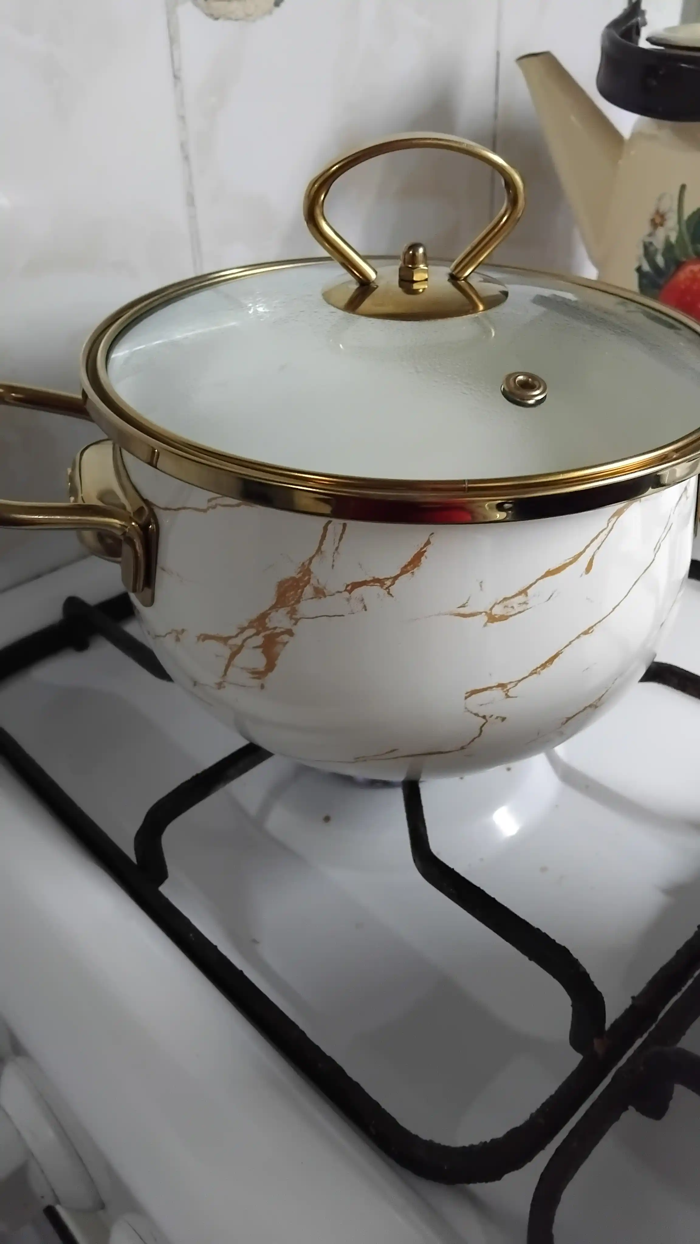 Кастрюля эмалированная,"CULICHEF" 18 * 11.5 cм - 2.0 л, 28 * 17 cм - 8.0 л