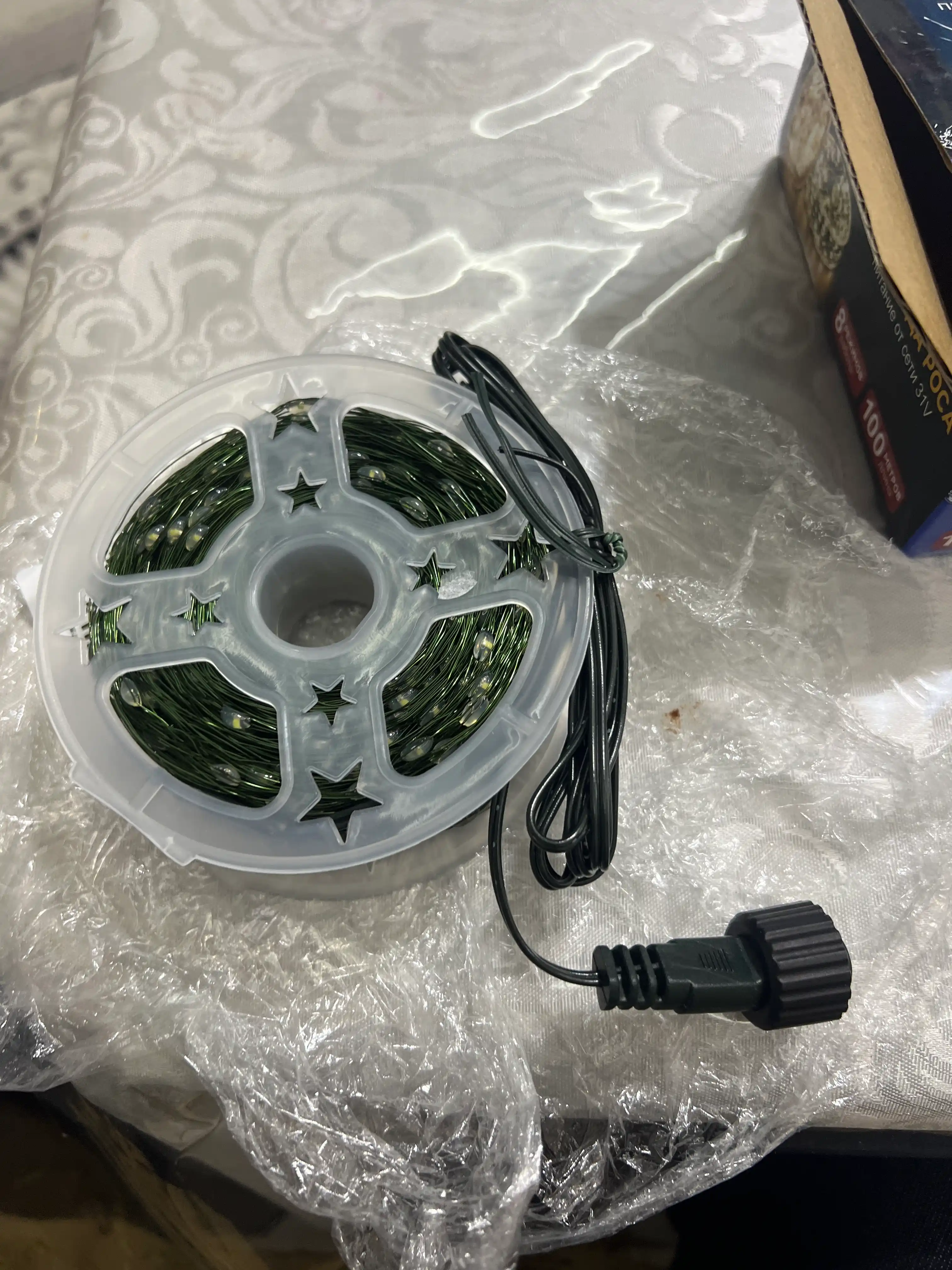 Гирлянда LED Роза 20, 50, 100 м 3 цвета 8 режимов, новогоднее украшение