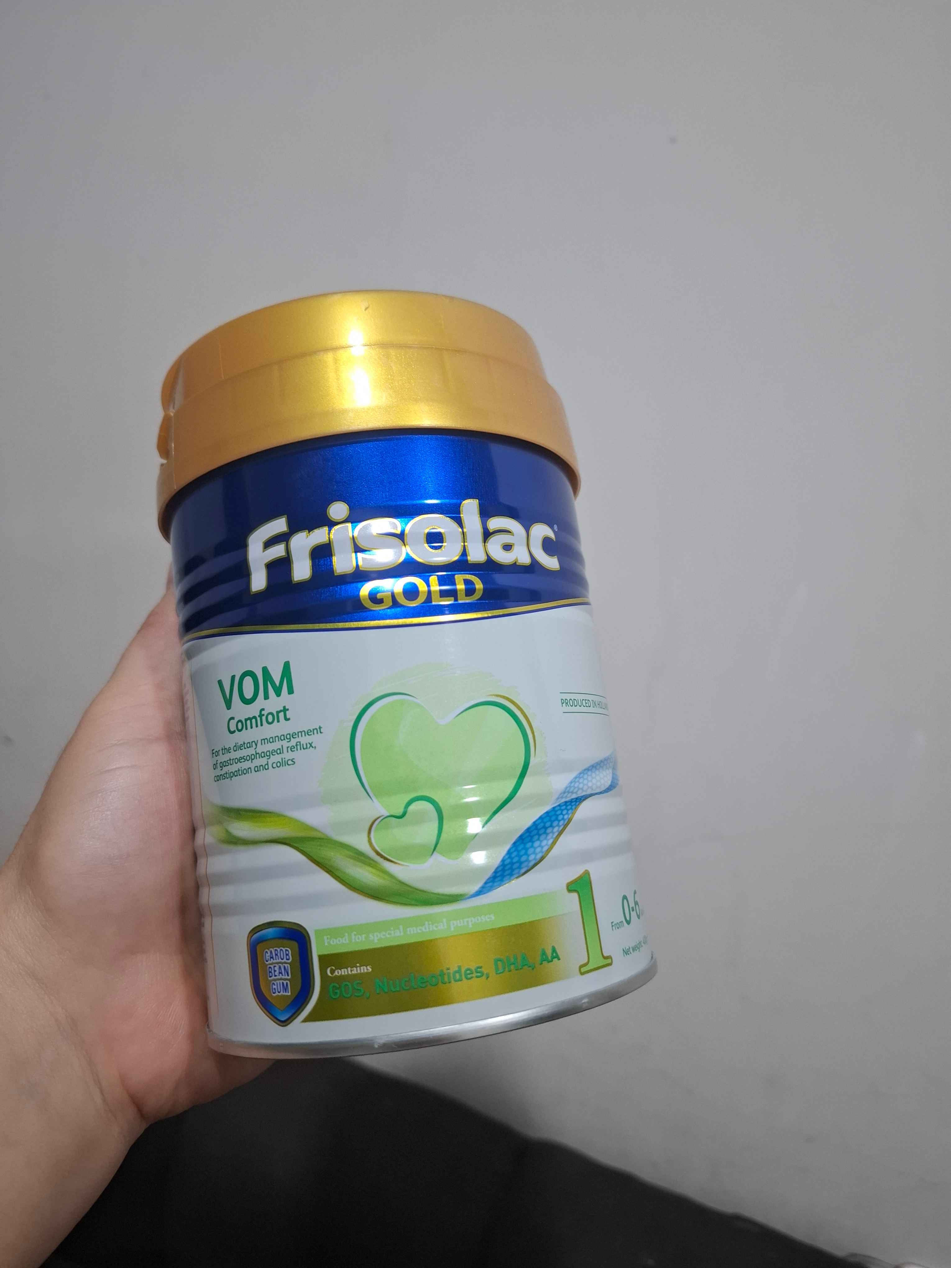 Bolalar aralashmasi Frisolac Gold Vom 1 Comfort, 400 gr
