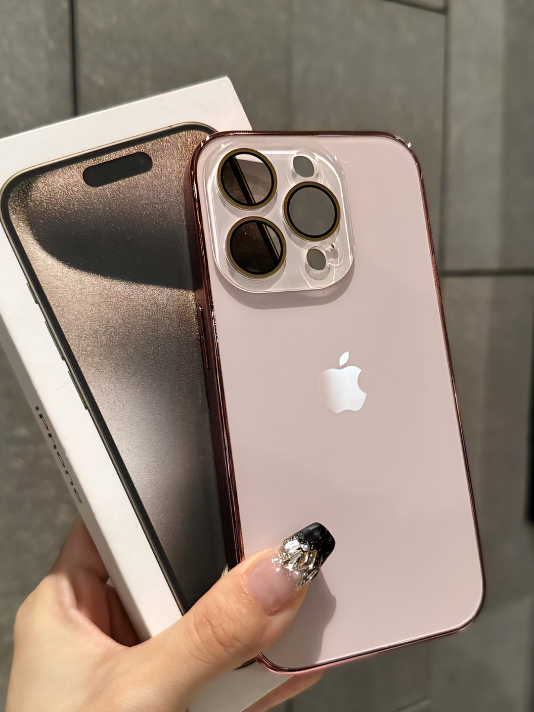Chexol iPhone 11, 12, 13, 14, 15, 16 Pro Max uchun, kamera himoyali g'ilof - 