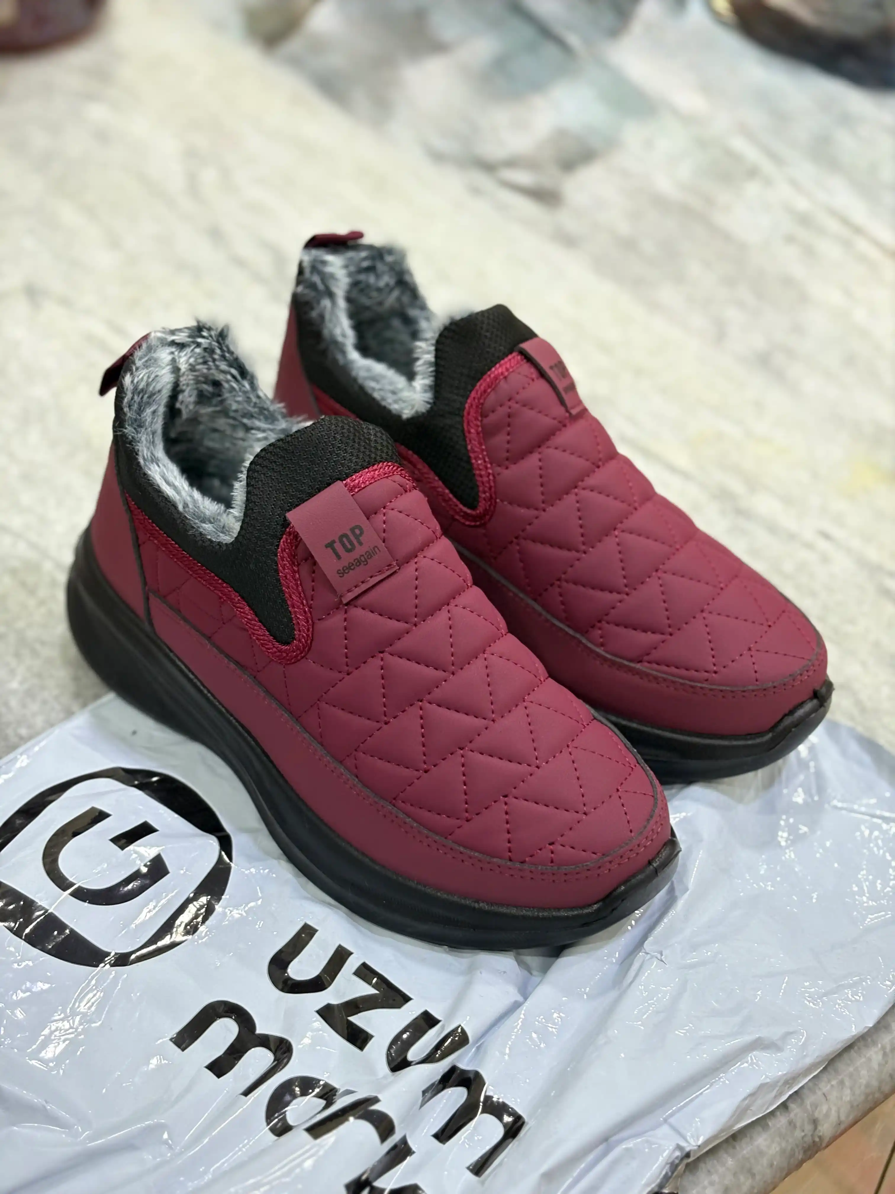 Wintersnow yumshoq qishki sliponi. O‘lchamga o‘lcham. 36-41