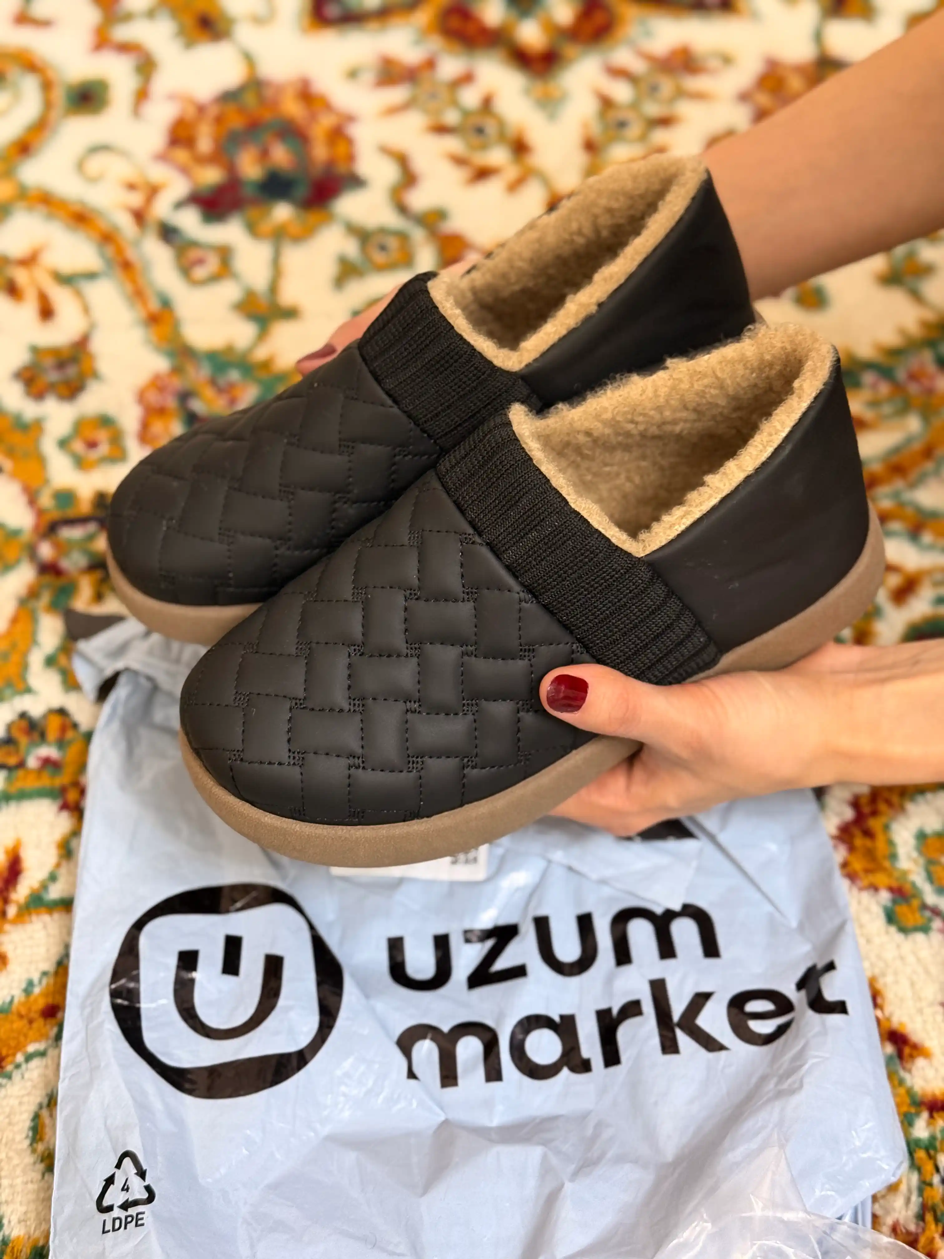 Mexli qishki ayollar sliponi– ekokoja, ortopedik, issiq, malomerka (1 razmerga katta oling)