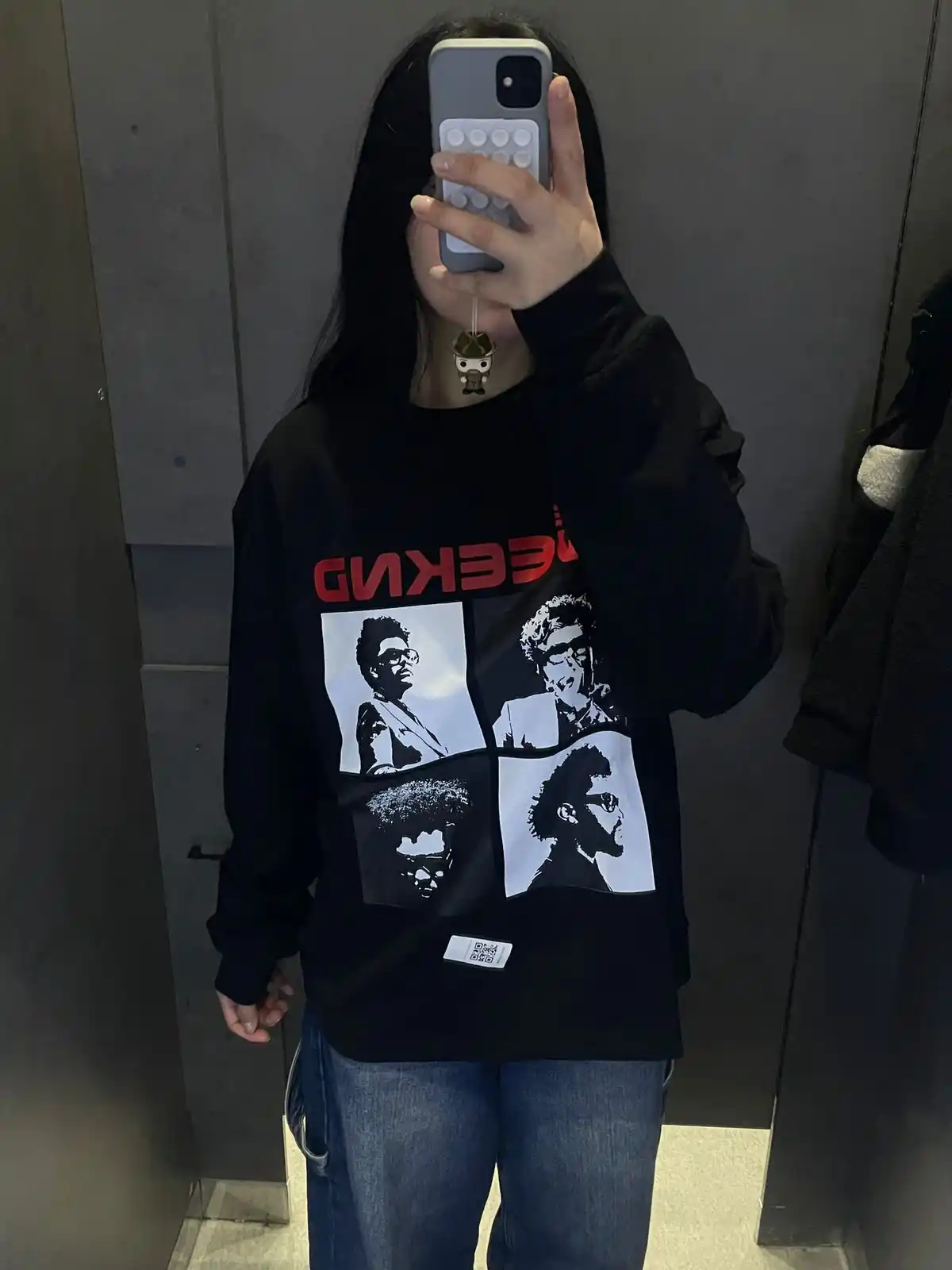 Erkaklar va ayollar uchun THE WEEKND, svitshoti uzun уegli, 80% paxta
