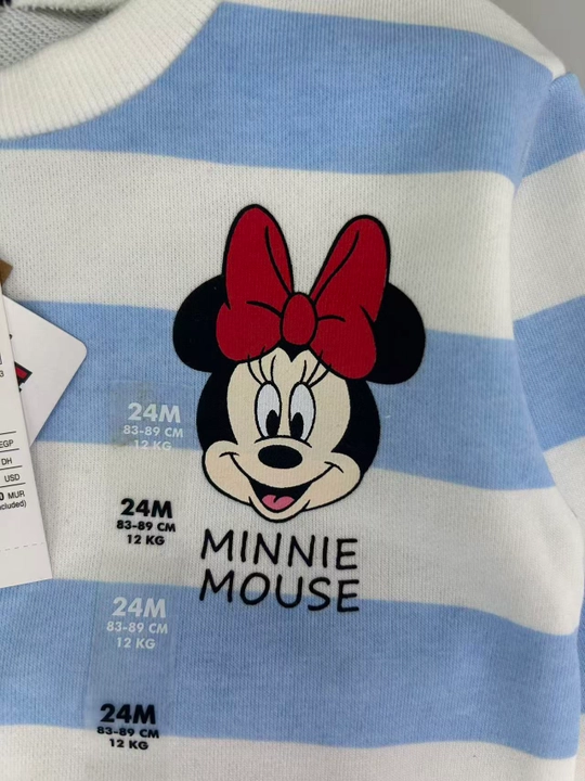Детский костюм для девочек KIABI Minnie Mouse, свитшот, джинсы