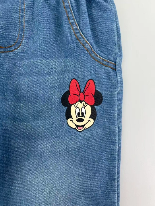 Детский костюм для девочек KIABI Minnie Mouse, свитшот, джинсы