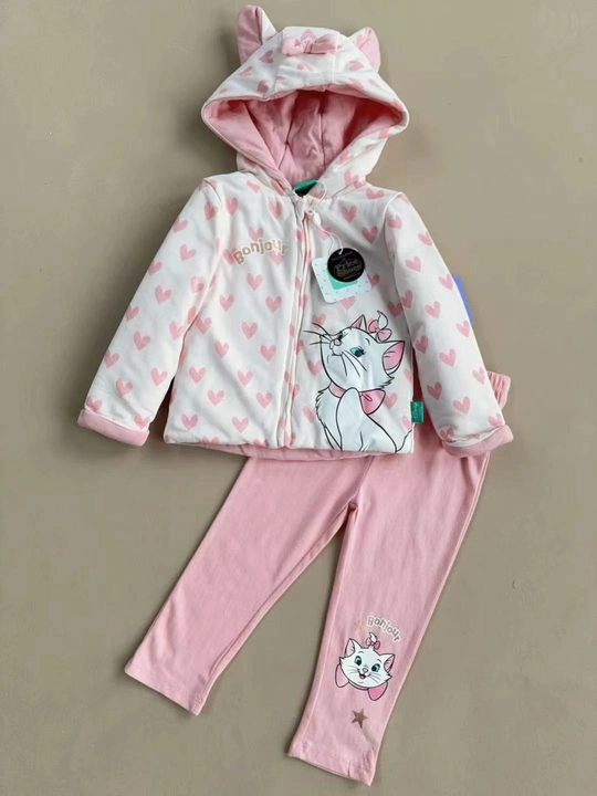 Disney Baby bolalar kostyumi, komplekt kurtka va shim, qiz va bolalar uchun - 