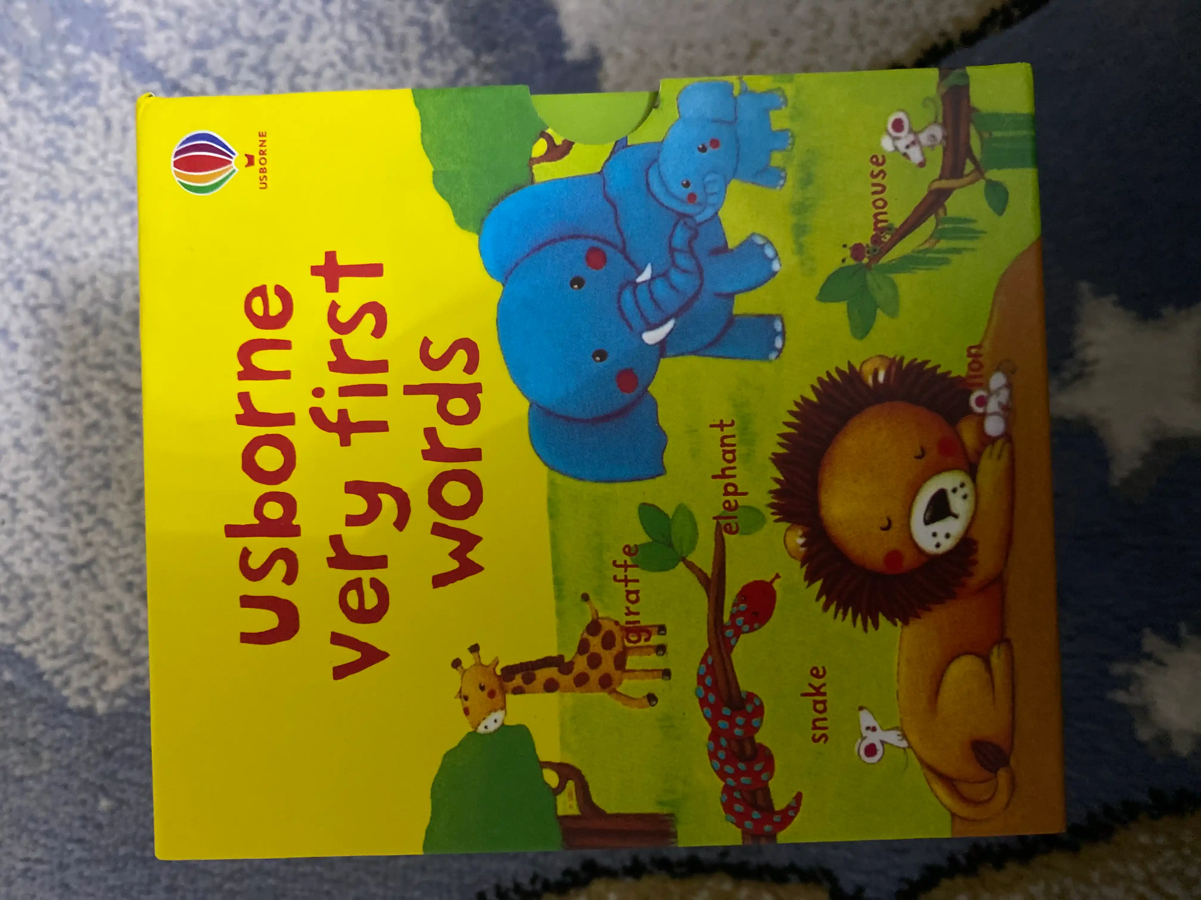 Usborne Very First Words —  10 ta rivojlantiruvchi karton kitoblar to`plami
