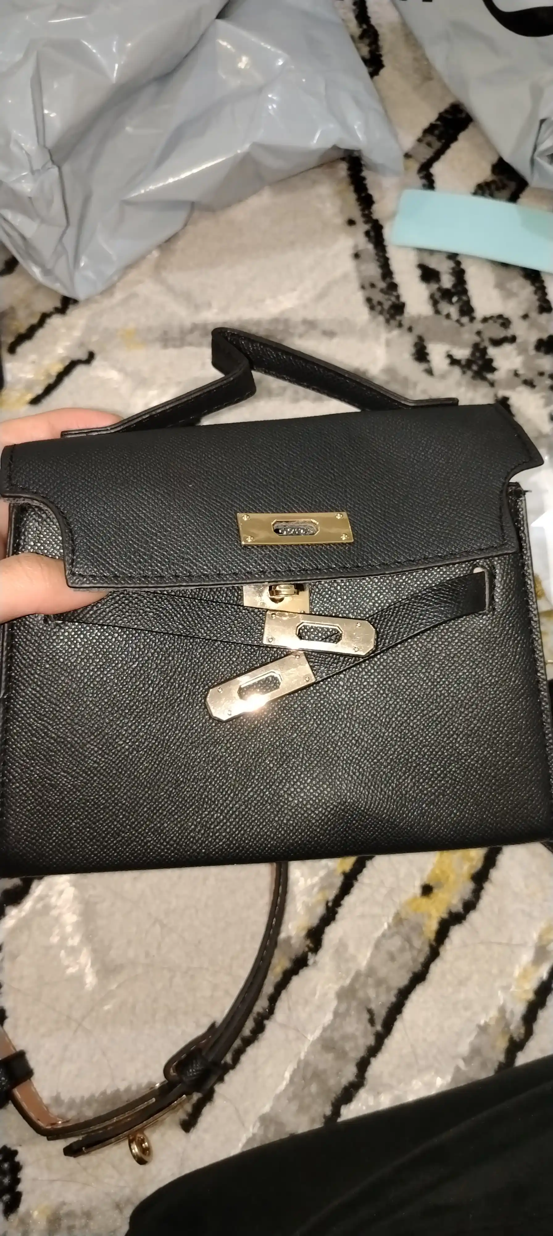 Женская мини сумка в стиле Hermes