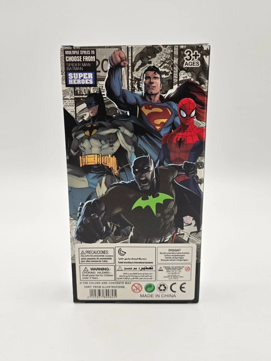 Коллекция супергероев Marvel Бэтмен, Человек Паук, Супермен