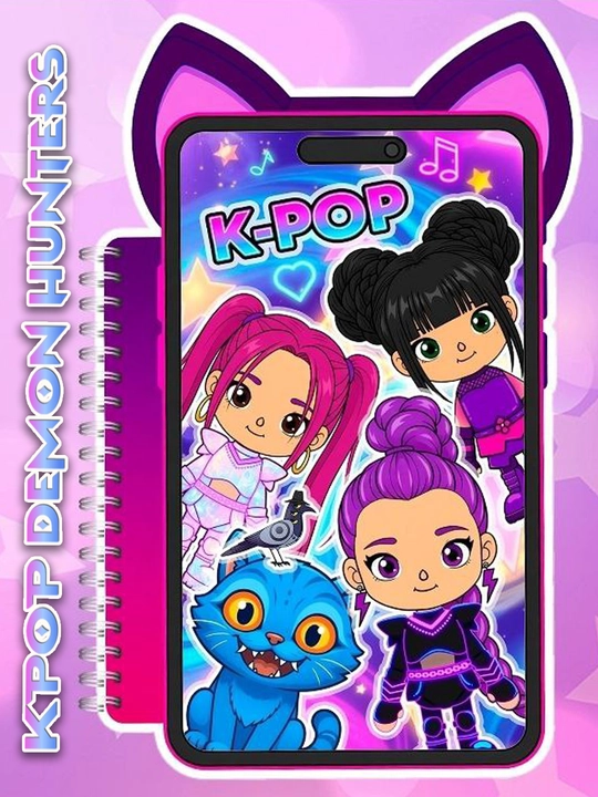 Quloqchali K-POP yopishqoq albom - 
