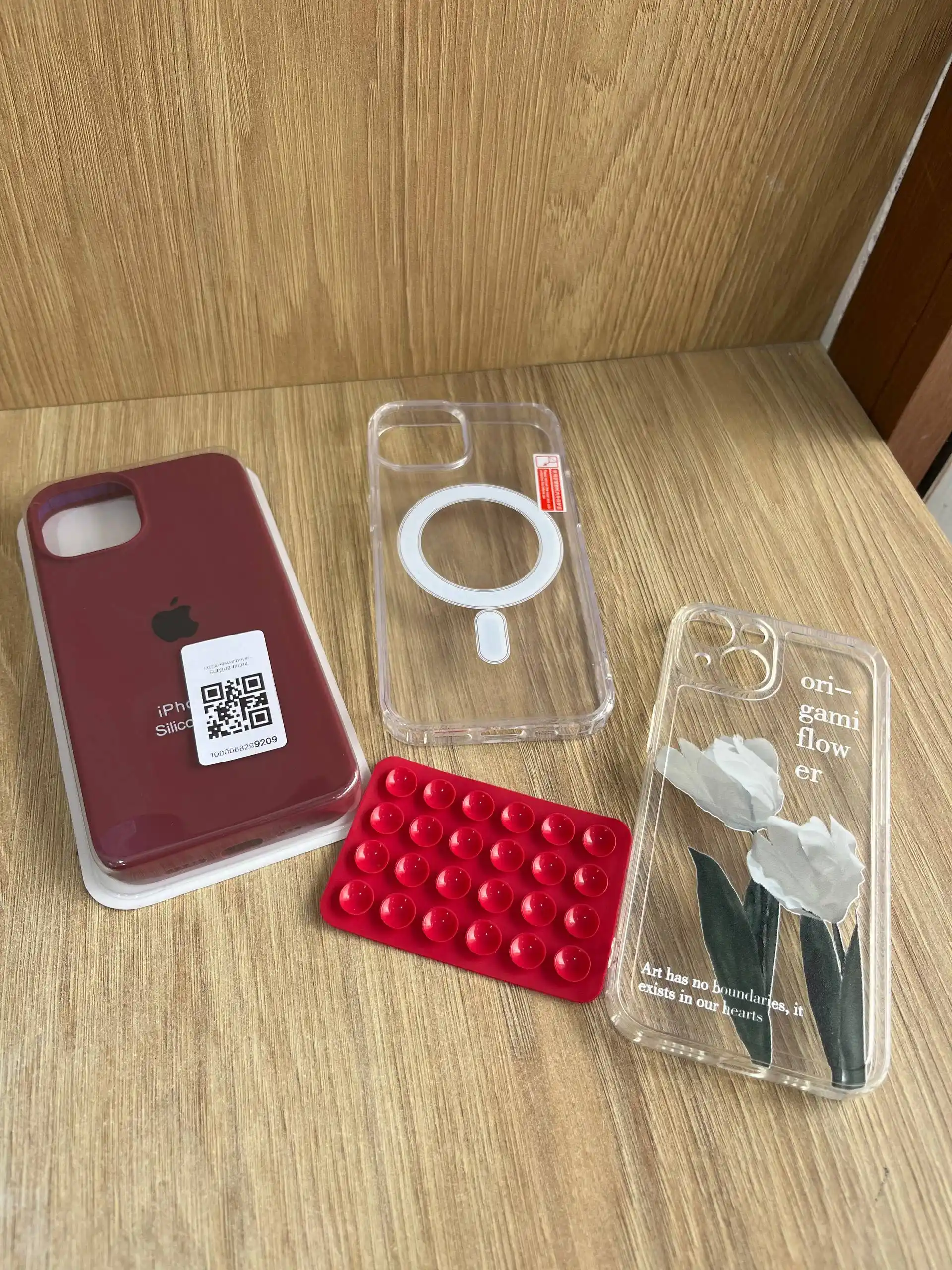 Прозрачный мягкий чехол для iPhone