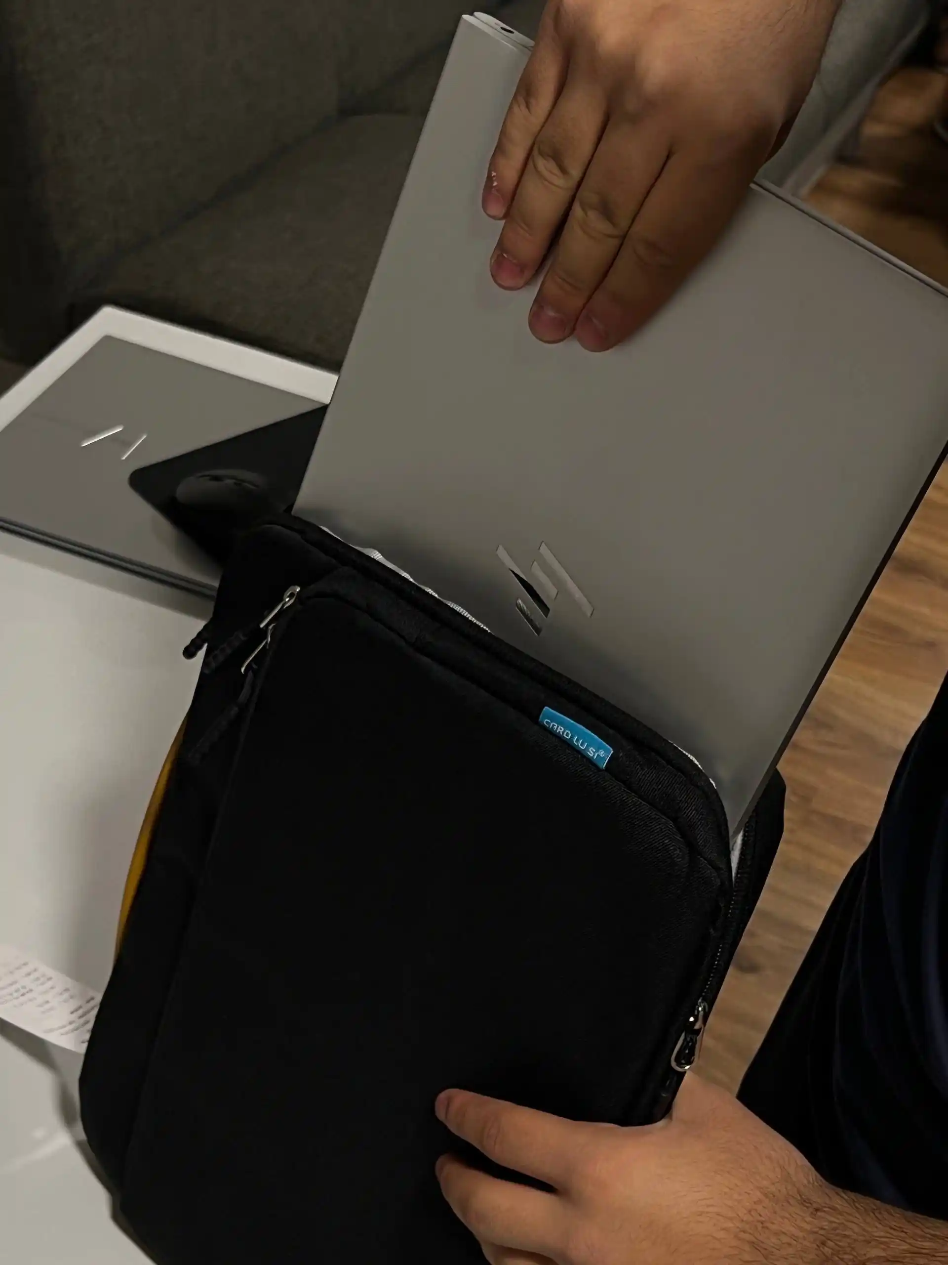 Сумка для ноутбука и документов, MacBook Air / Pro M1 / M2, Lenovo, Acer, HP 12" - 16.2"