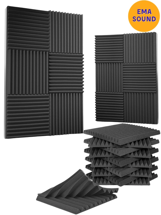 Akustik Porolon Panellar 30x30x2.5sm studiya va ofislar uchun